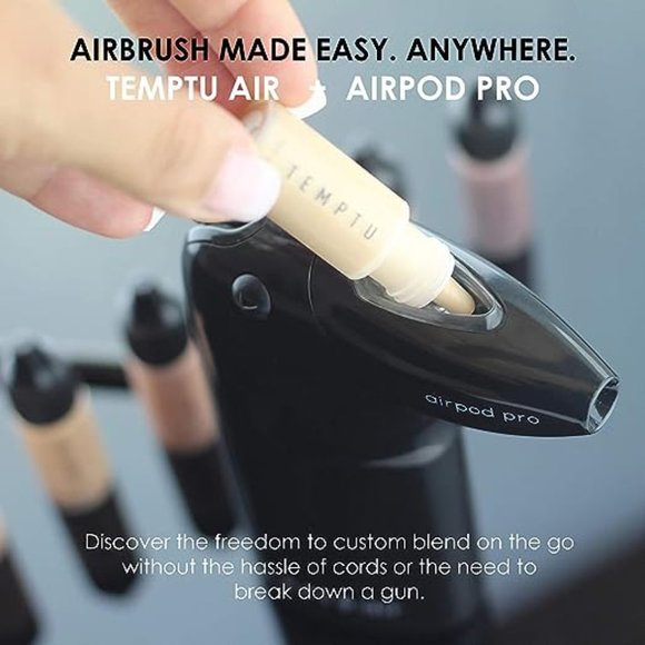 TEMPTU Airpod Pro - Reusable, Refillable, Makeup Cartridge For Custom Blending - Picture 4 of 5